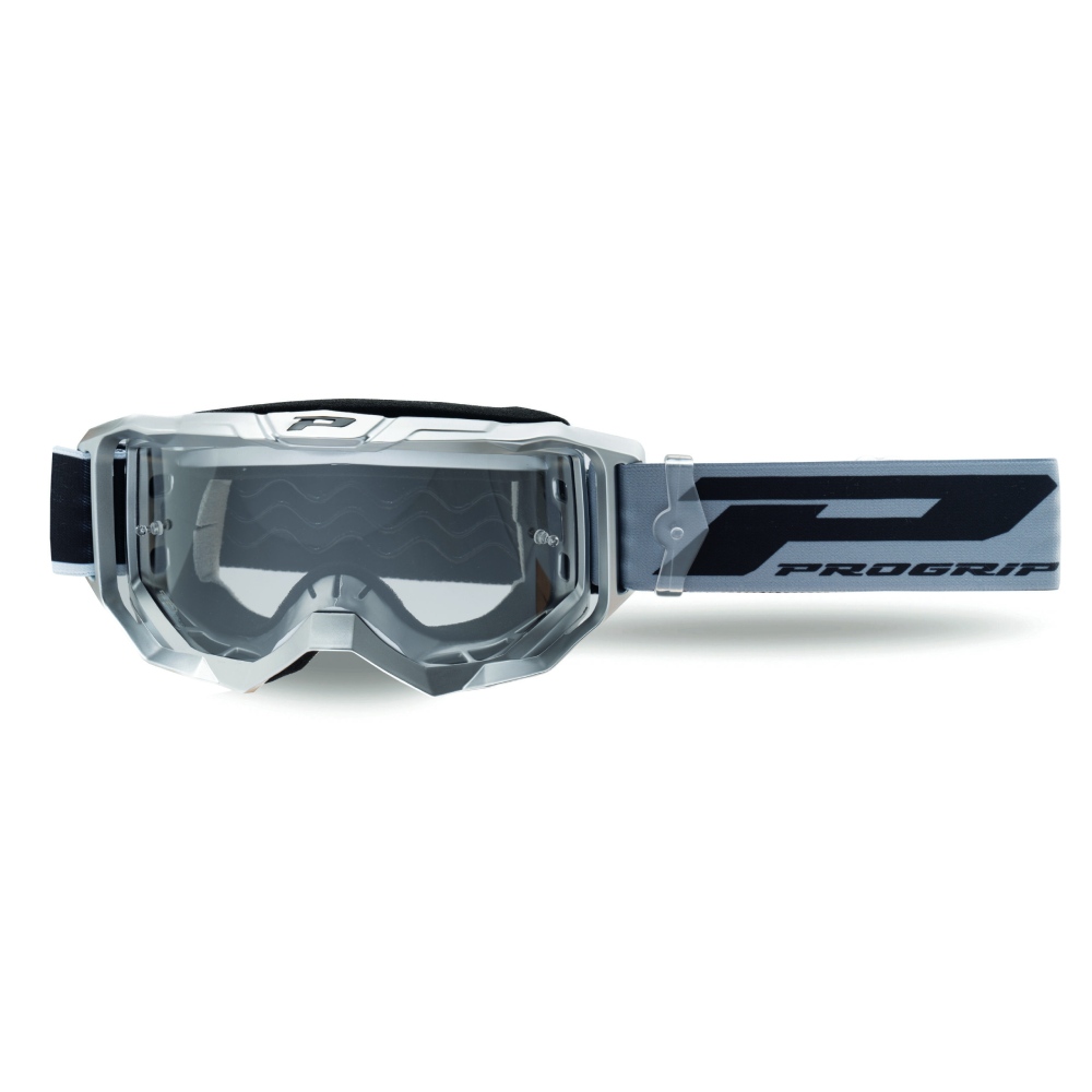 Goggles Pro Grip Vision Go - Silver clear lens 3300-414-TR