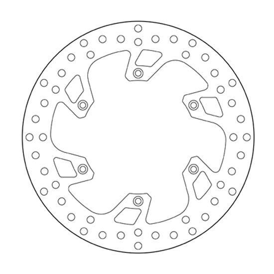 Brake disc Brembo Serie Oro Beta RR 350 (13-25) front 68B407B8