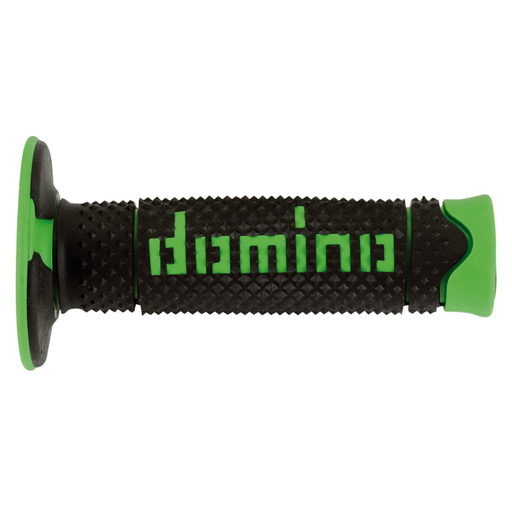 Pair of Grips Domino A260 - black green A2604440A7