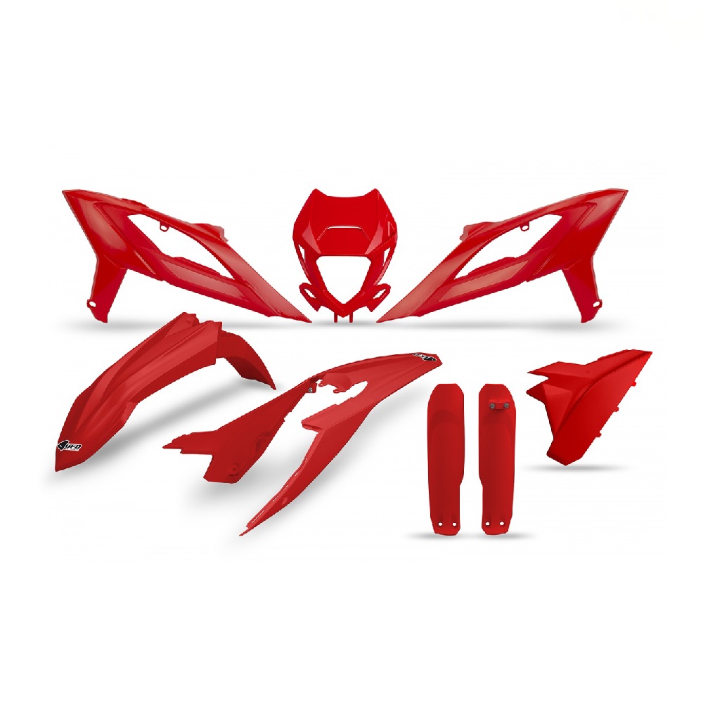 Plastics kit Beta RR 390 (23-24) - colour red BEKIT801F-063