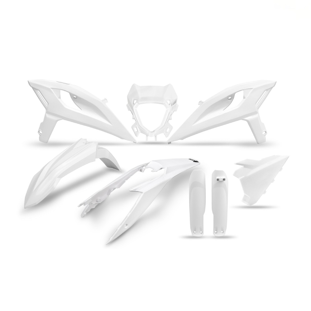 Plastics kit Beta RR 390 (25-26) - colour white BEKIT802F-043