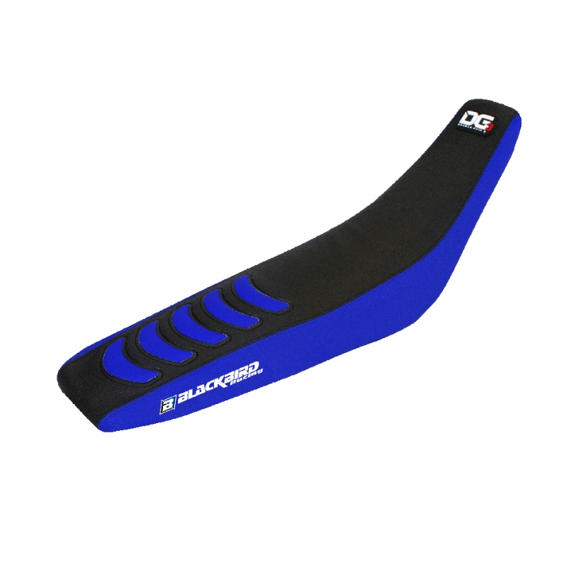Seat cover Blackbird Yamaha YZ 125 (02-21) DG3 black e blue BL-1230H