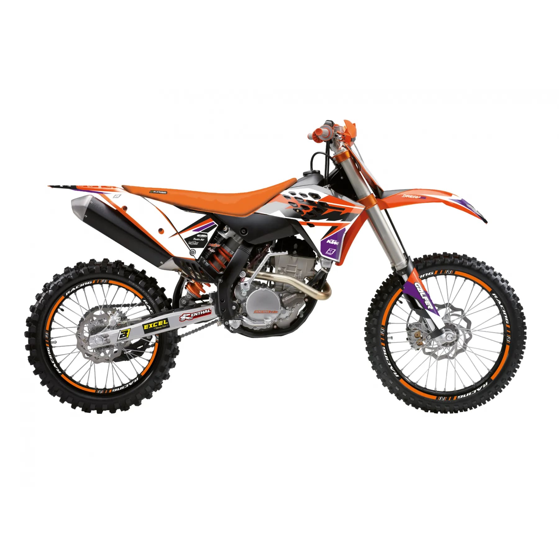 Graphics kit KTM 144 SX (08) Dream 5 BL-2527AB
