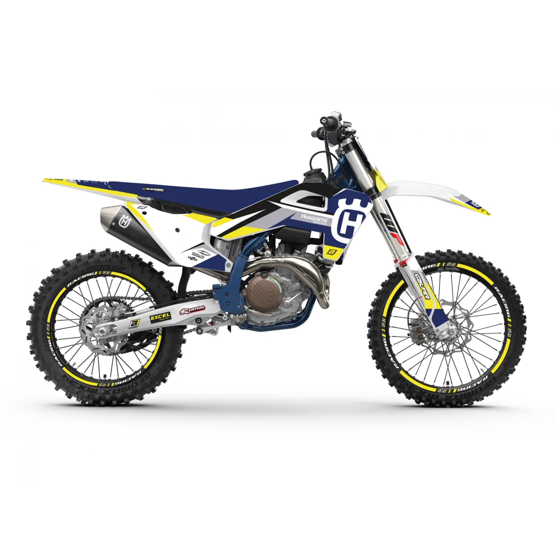 Graphics kit Husqvarna 250 TC (25) Dream 5 BL-2618AB