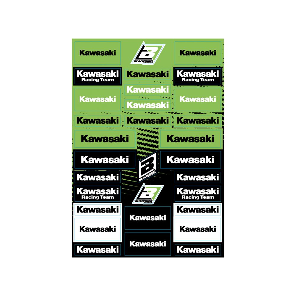 Kit sticker Logo - Kawasaki Kit sticker Logo - Kawasaki