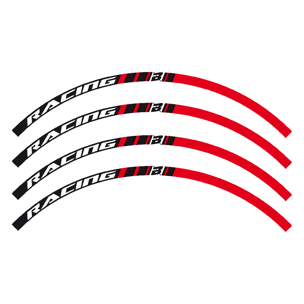 Kit sticker Wheel Blackbird red BL-5081/60