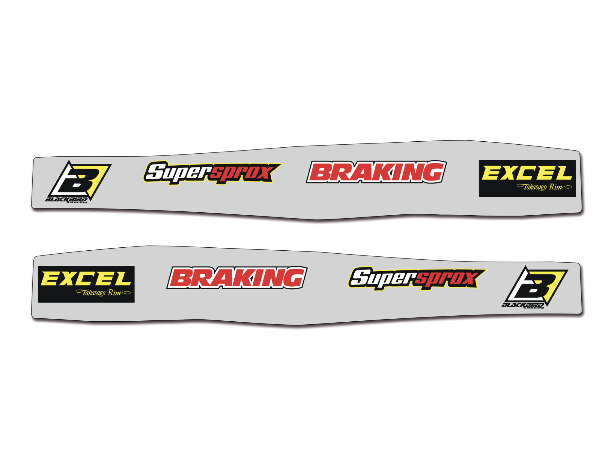 Swingarm decals Yamaha YZ 250 F (09-25) BL-5239N