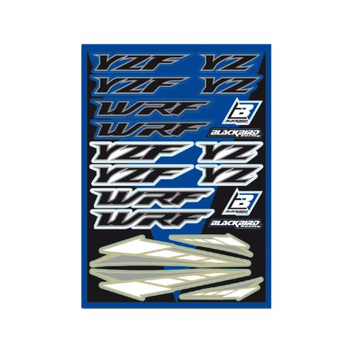 Kit crystall sticker universal Blackbird - Yamaha Kit crystall sticker universal Blackbird - Yamaha