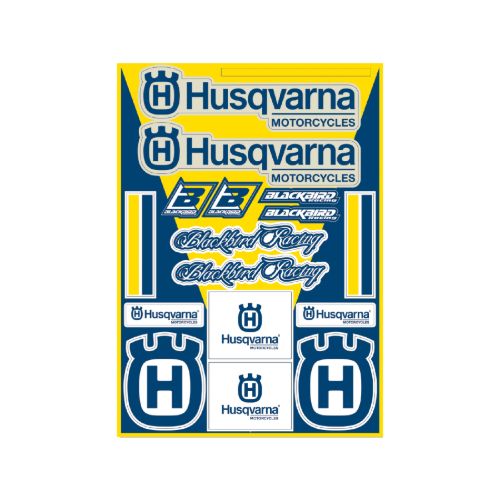 Kit crystall sticker universal Blackbird - Husqvarna Kit crystall sticker universal Blackbird - Husqvarna