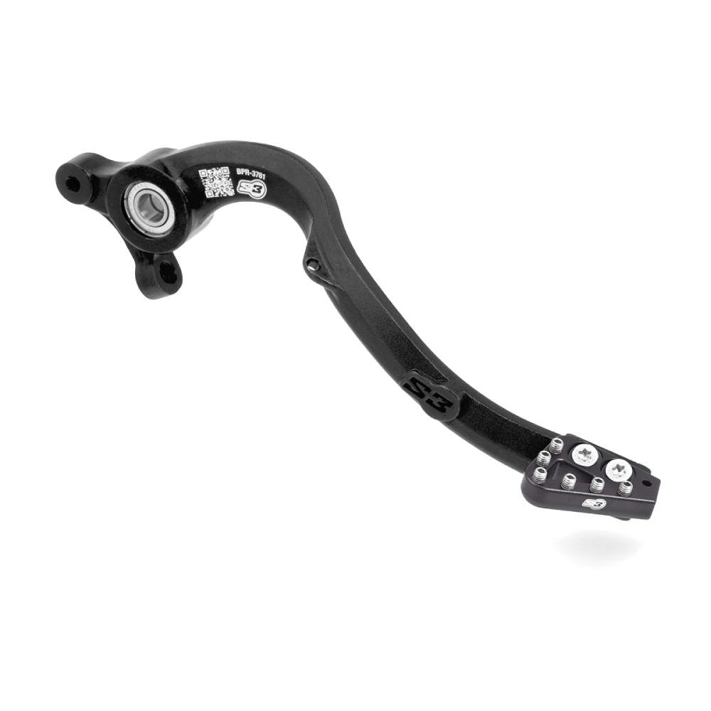 Brake Pedal S3 KTM 300 EXC (24-27) black BPR-3761-B