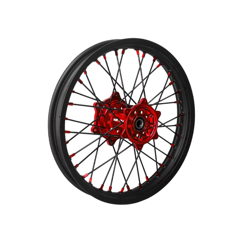 Wheel Fantic 250 XEF (21-25) rear 18x2.15 red DS50.RB32R