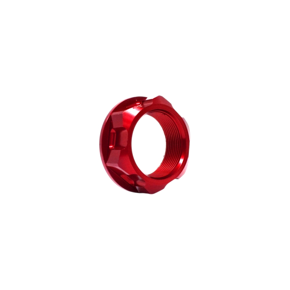 Steering stem nut Honda CR 500 (99-01) red DS88.0002R