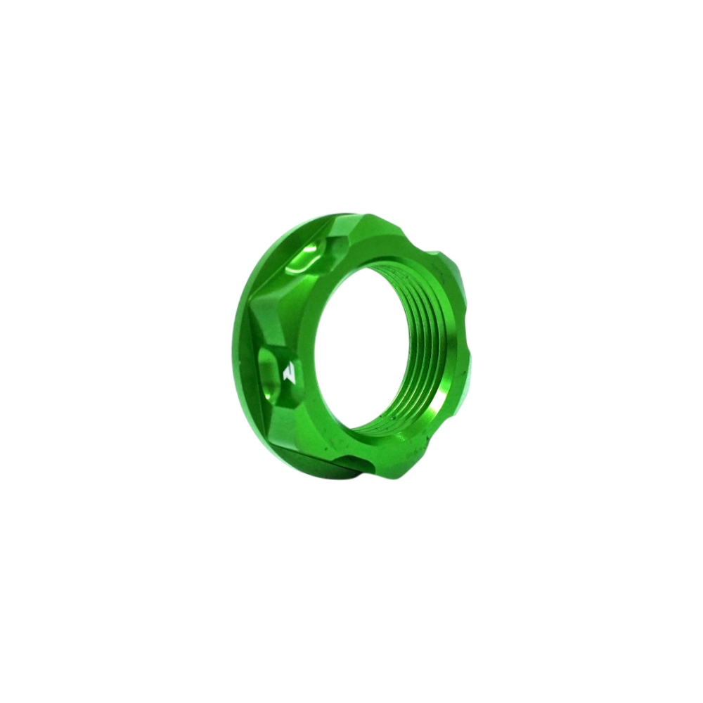 Steering stem nut Kawasaki KX 250 F (04-26) green DS88.0004V