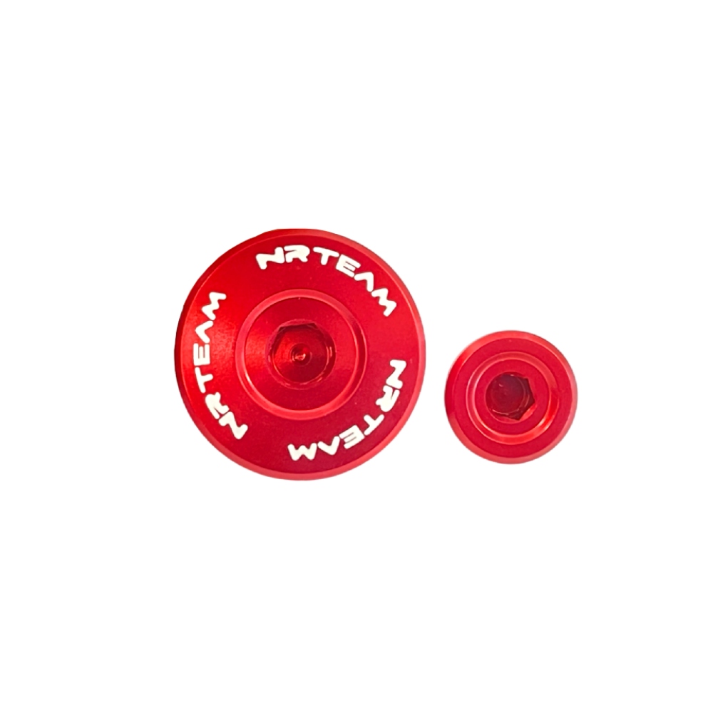 Engine case plug Suzuki RMZ 250 (07-25) red DS88.3004R