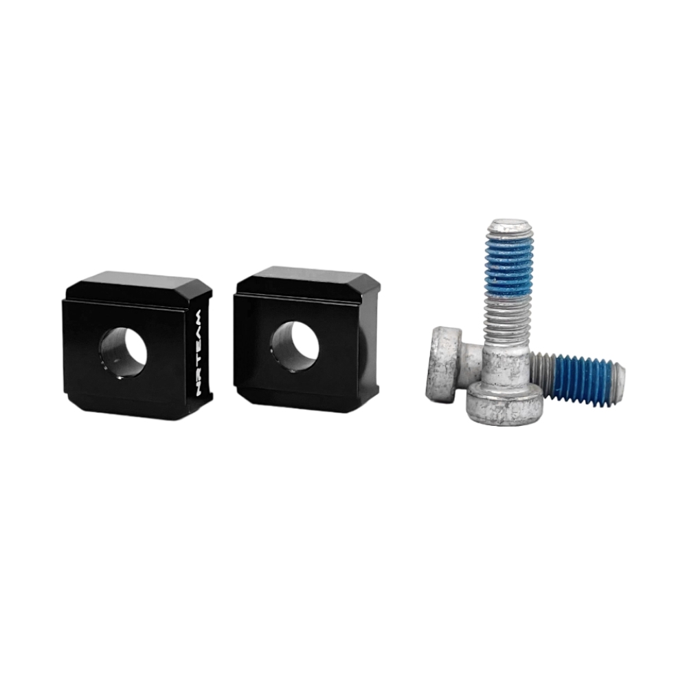 Handlebar riser kit Beta RR 350 (11-24) - 10 mm NRTeam black DS88.6013N
