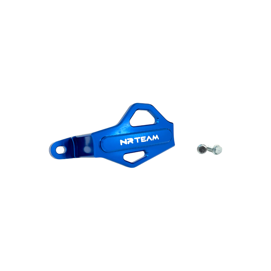Rear brake caliper guard ergal Fantic 250 XX (22-25) blue DS88.7002B