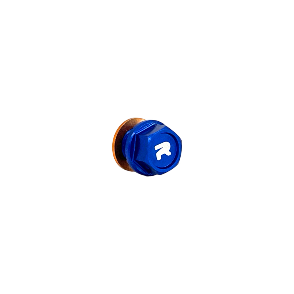 Magnetic oil drain plug KTM 200 EXC (98-16) blue DS89.1007B