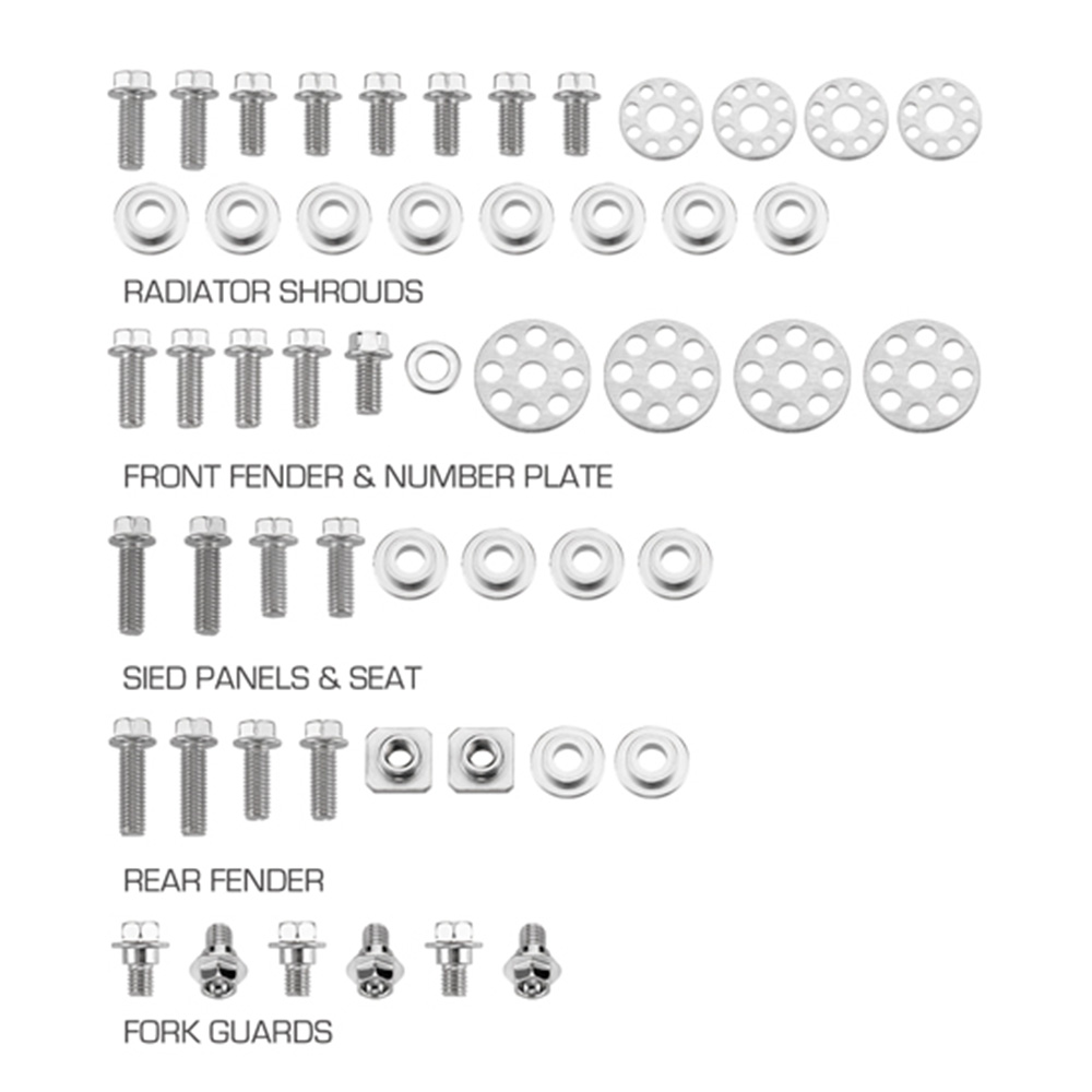 Plastics Screw Kit Suzuki RMZ 450 (08-17) DS89.5401