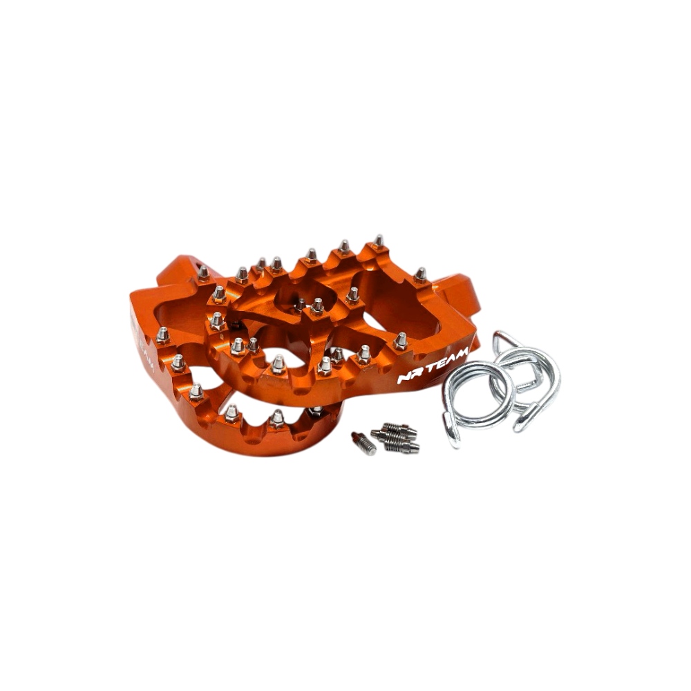 Footpegs Ergal Husaberg 390 FE (10-12) orange DS98.0795A