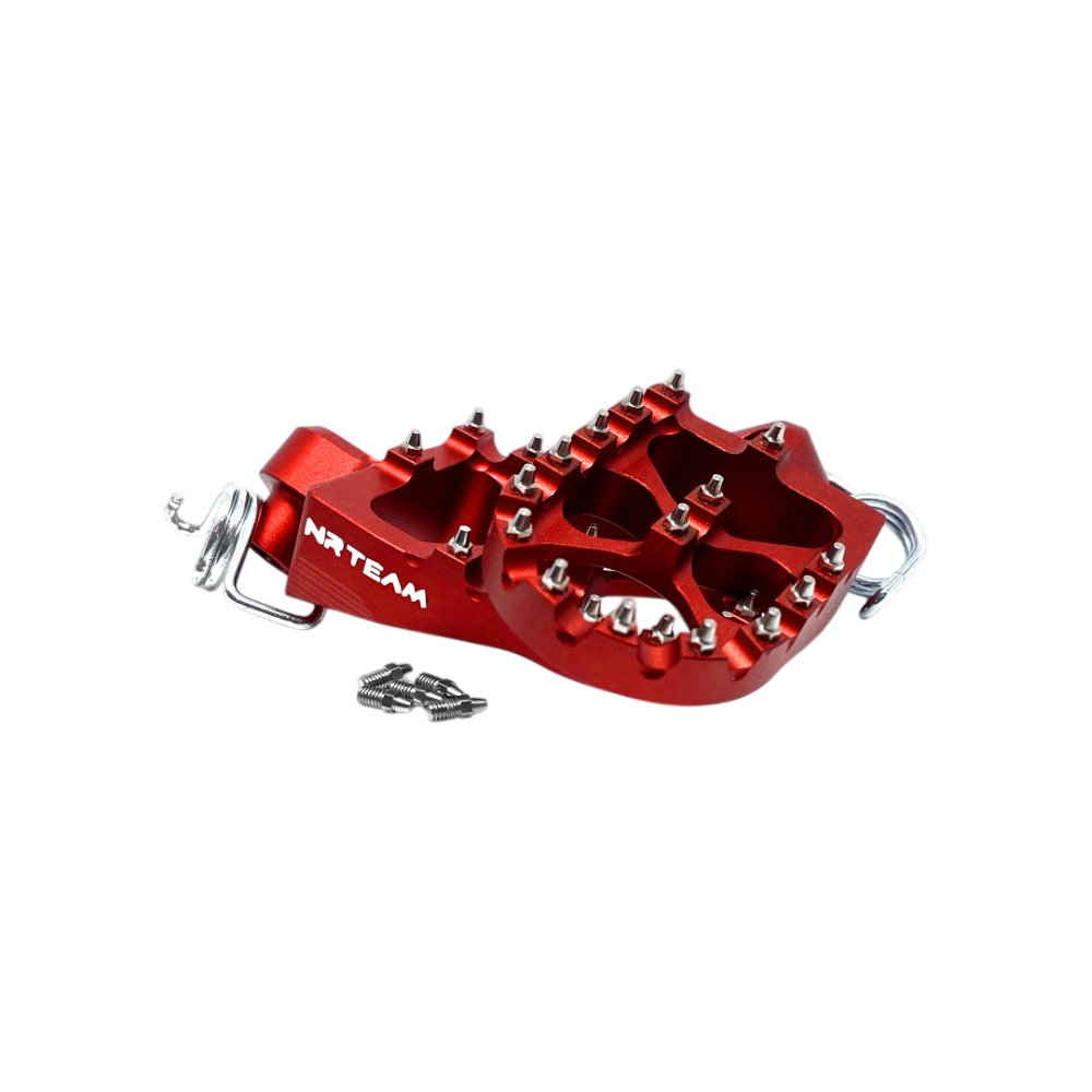 Footpegs Ergal Husaberg 450 FE (09-14) red DS98.0795R