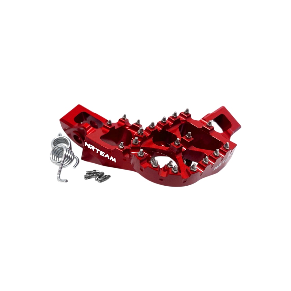 Footpegs Ergal KTM 300 EXC (17-23) red DS98.0798R