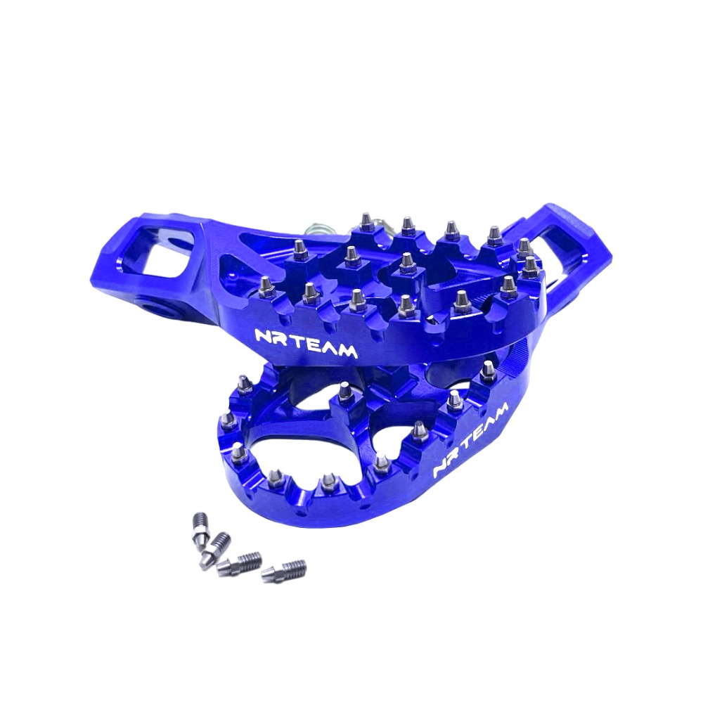 Footpegs Ergal KTM 250 SX (23-26) blue DS98.7925B