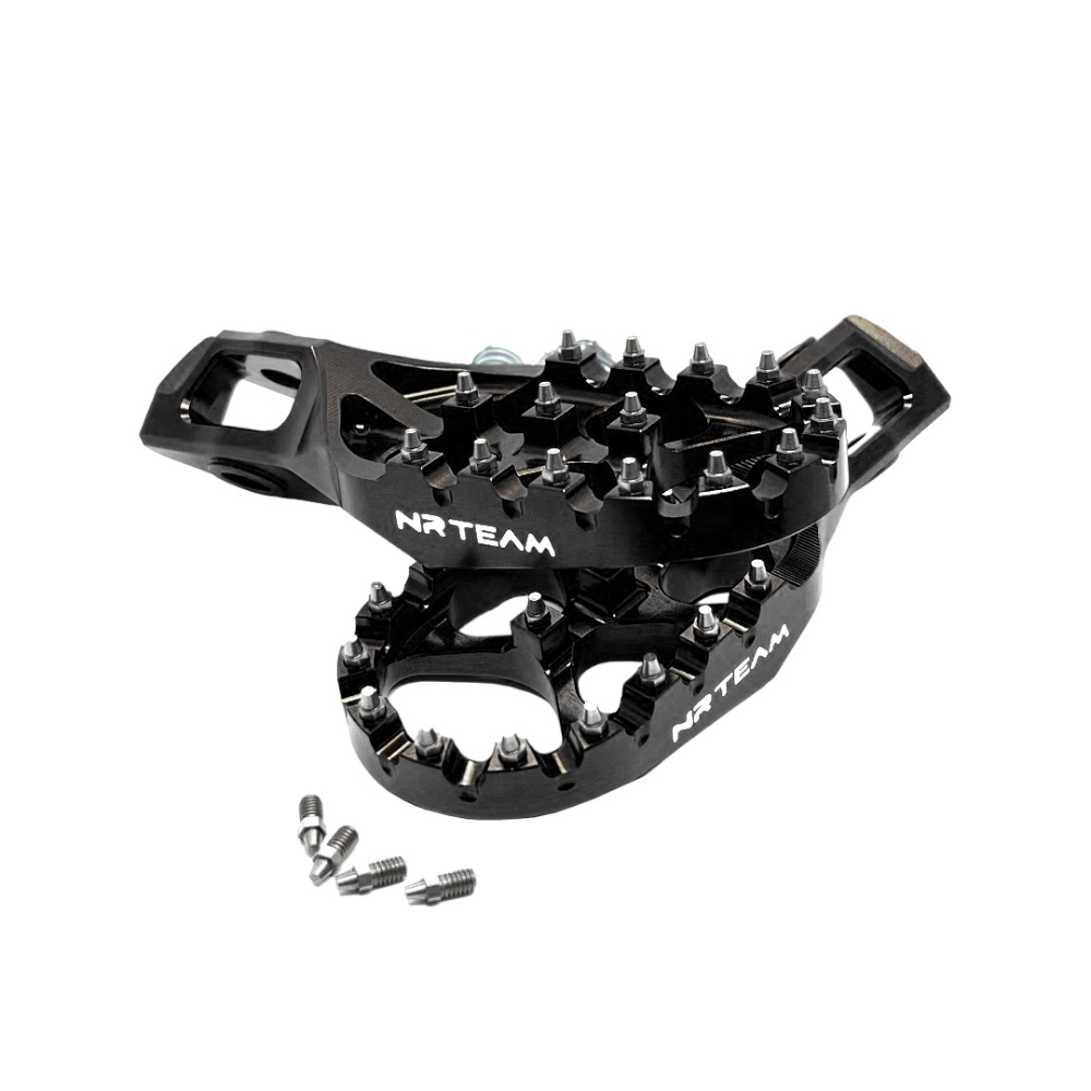 Footpegs Ergal KTM 150 EXC (24-25) black DS98.7925N