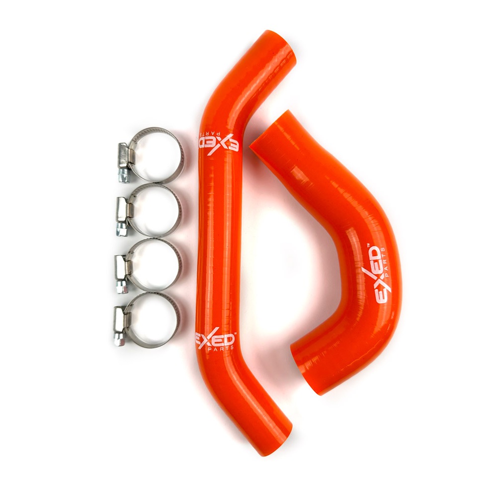 Radiator hoses KTM 300 EXC (24-26) orange - Exed E-SH-K3-A