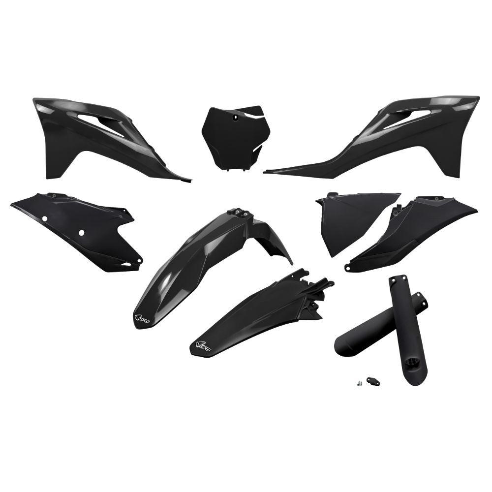 Plastics kit Gasgas 125 MC (21-23) - colour black GGKIT702F-001