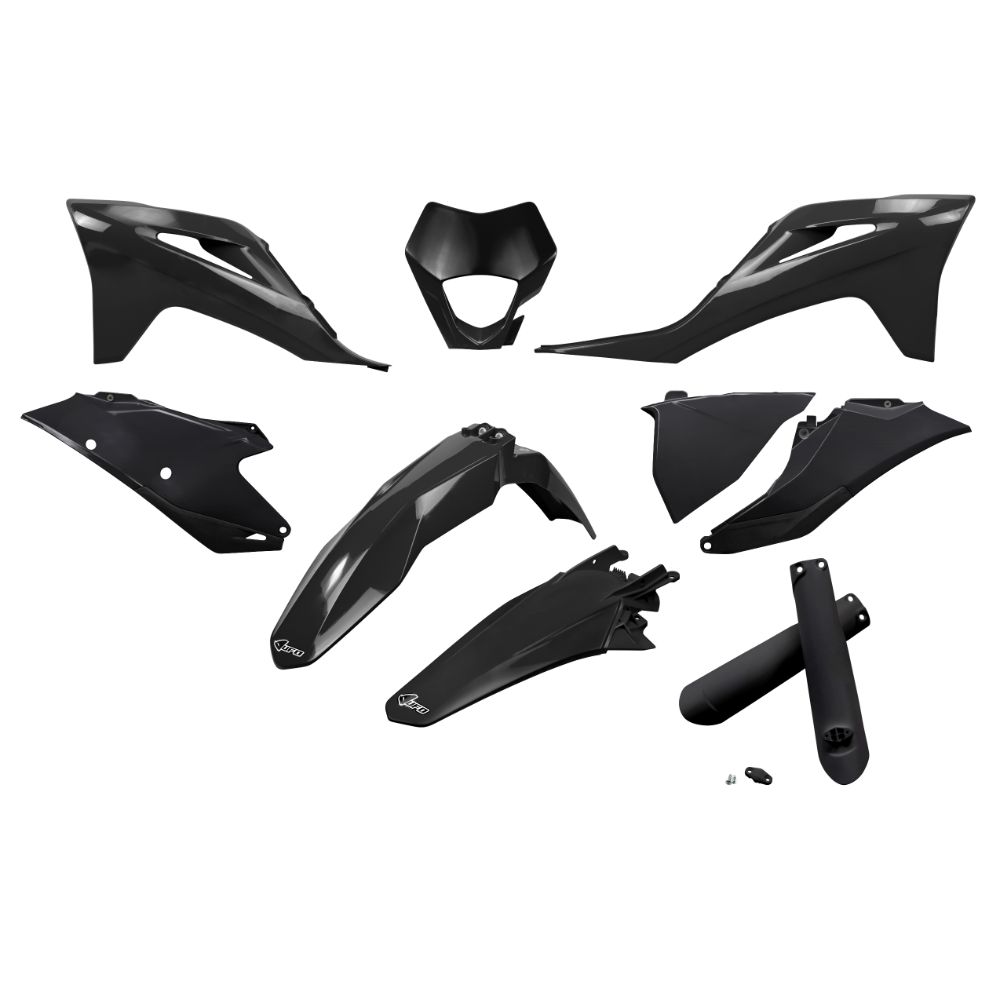 Plastics kit Gasgas 350 EC-F (21-23) - colour black GGKIT703F-001