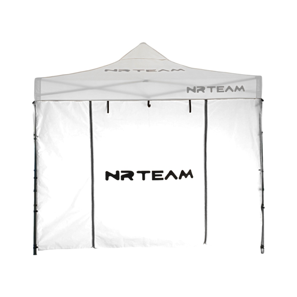 Gazebo front wall with door - white GZB-FD.W