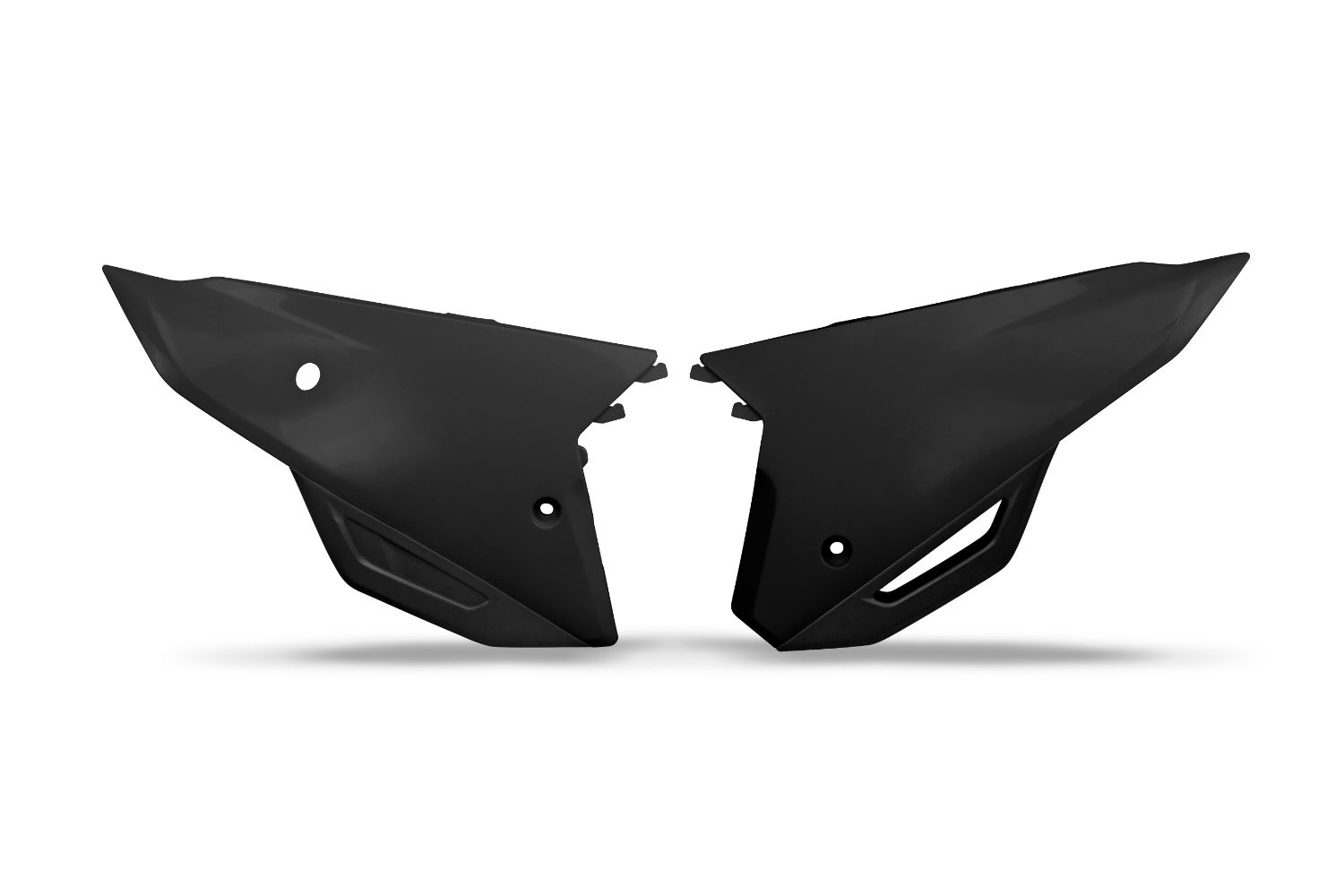 Side number plates Honda CRF 450 R (21-24) black HO05606-001