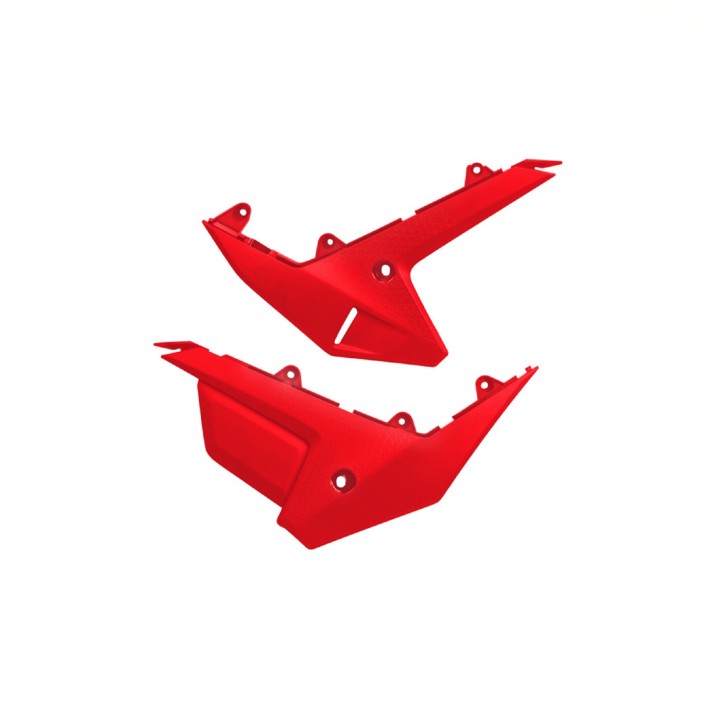Side number plates Honda CRF 450 R (25-26) lower red HO05616-070