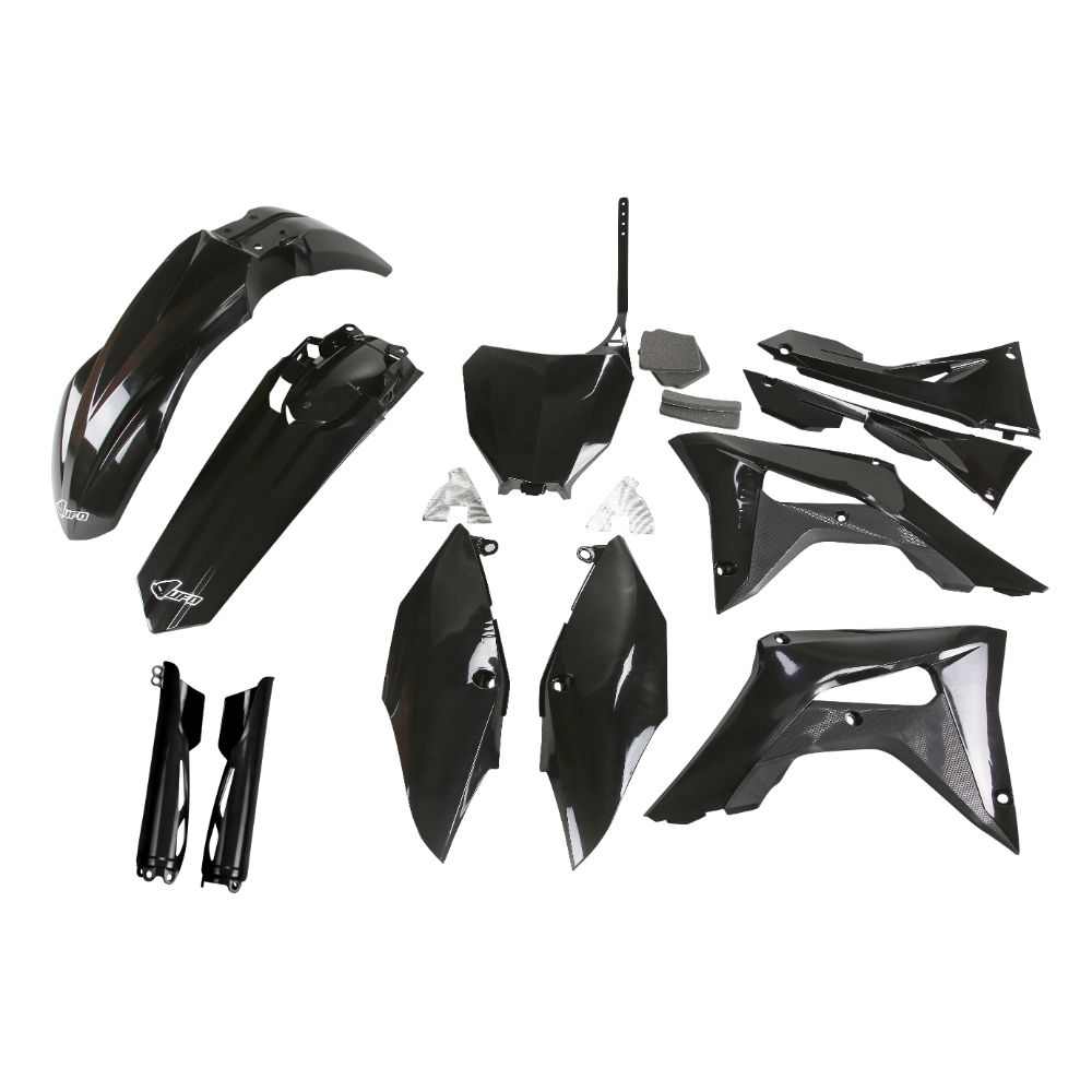 Plastics kit Honda CRF 250 R (18-21) - colour black HOKIT123F-001