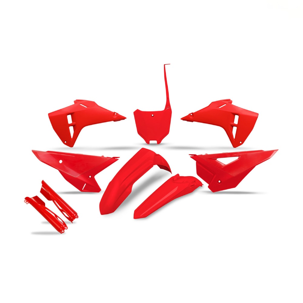 Plastics kit Honda CRF 250 R (25-27) - colour red HOKIT127F-070