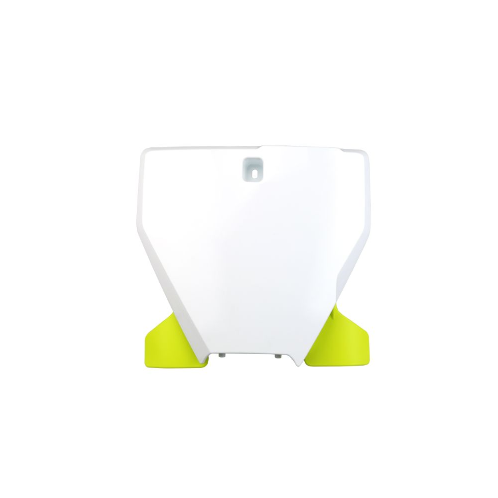 Number plate front Husqvarna 250 TC (19) white e yellow fluo HU03395-041