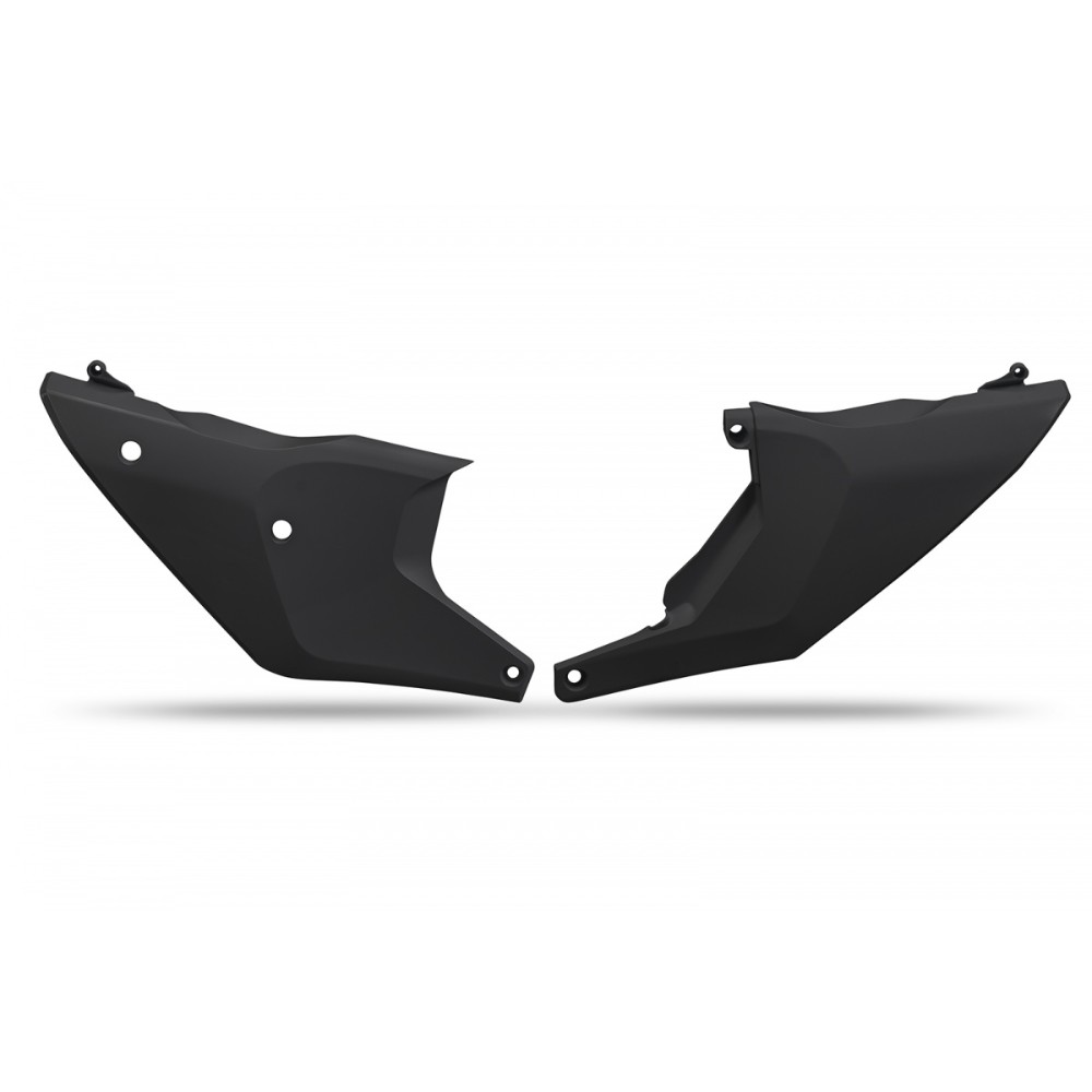 Side number plates Husqvarna 250 FE (24-26) black HU04309-001