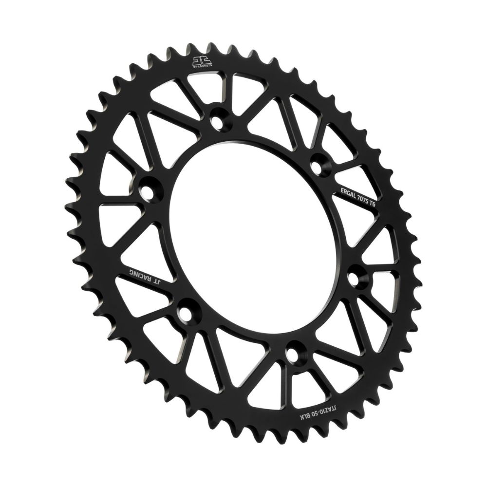 Rear sprocket JT ergal Beta RR 430 (15-25) 50 teeth black JTA210.50BLK