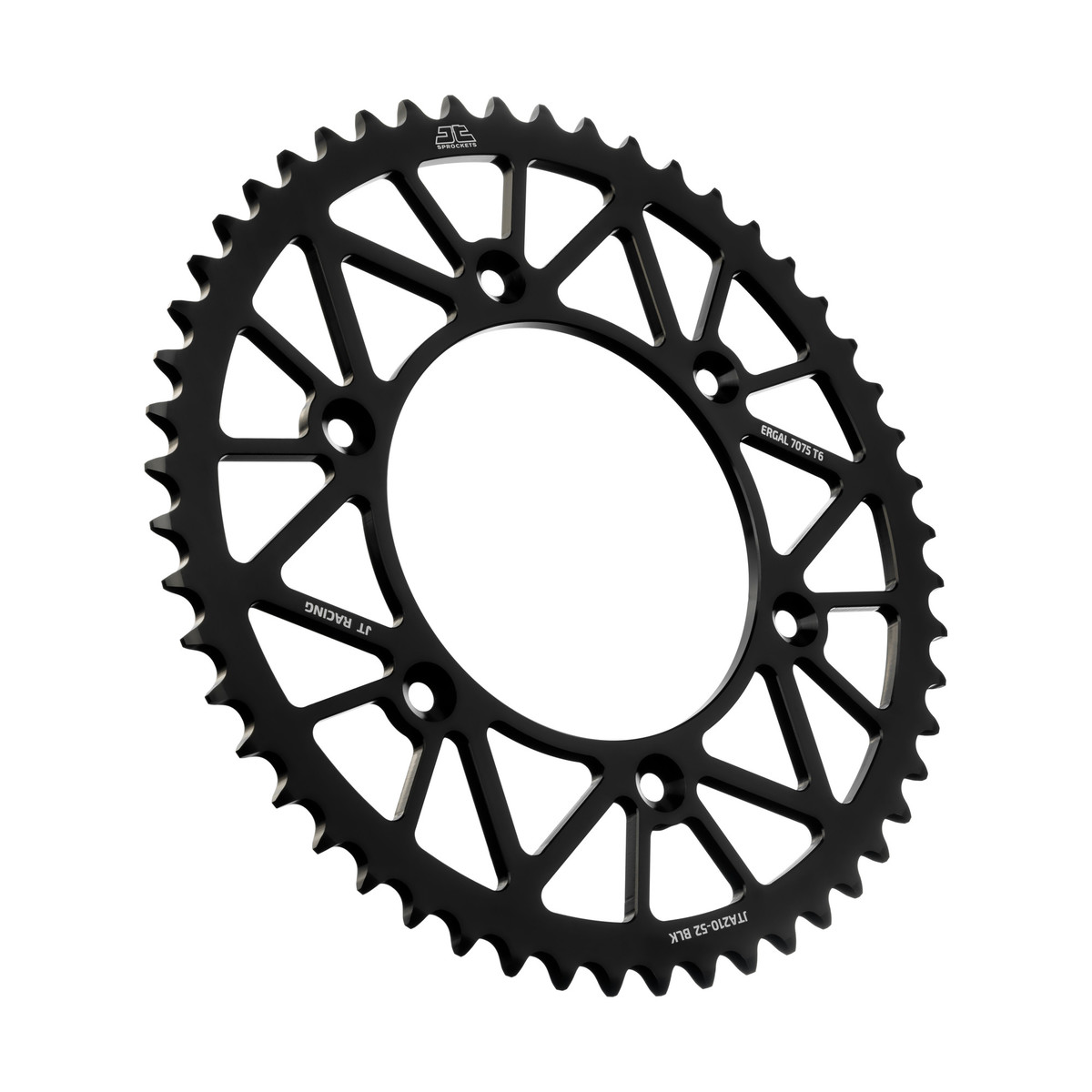 Rear sprocket JT ergal Beta RR 350 (13-25) 52 teeth black JTA210.52BLK