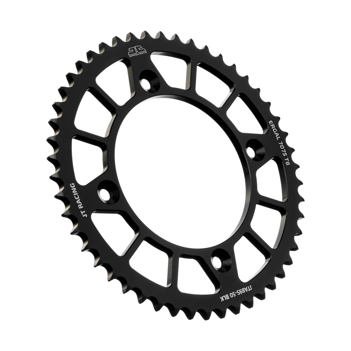 Rear sprocket JT ergal KTM 85 SX (03-25) 50 teeth pitch 428 black JTA895.50BLK