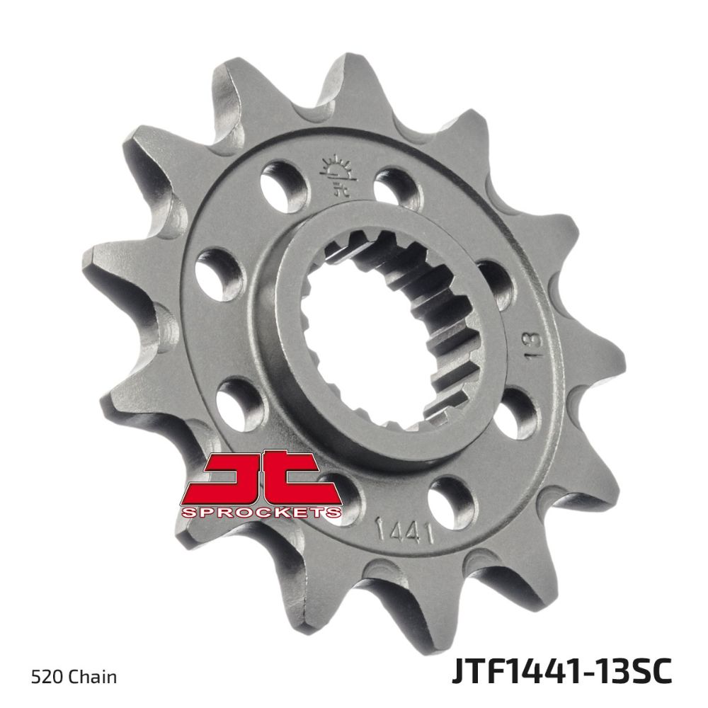 Front sprocket JT Suzuki RMZ 450 (06-12) 13 teeth anti-mud JTF1441.13SC