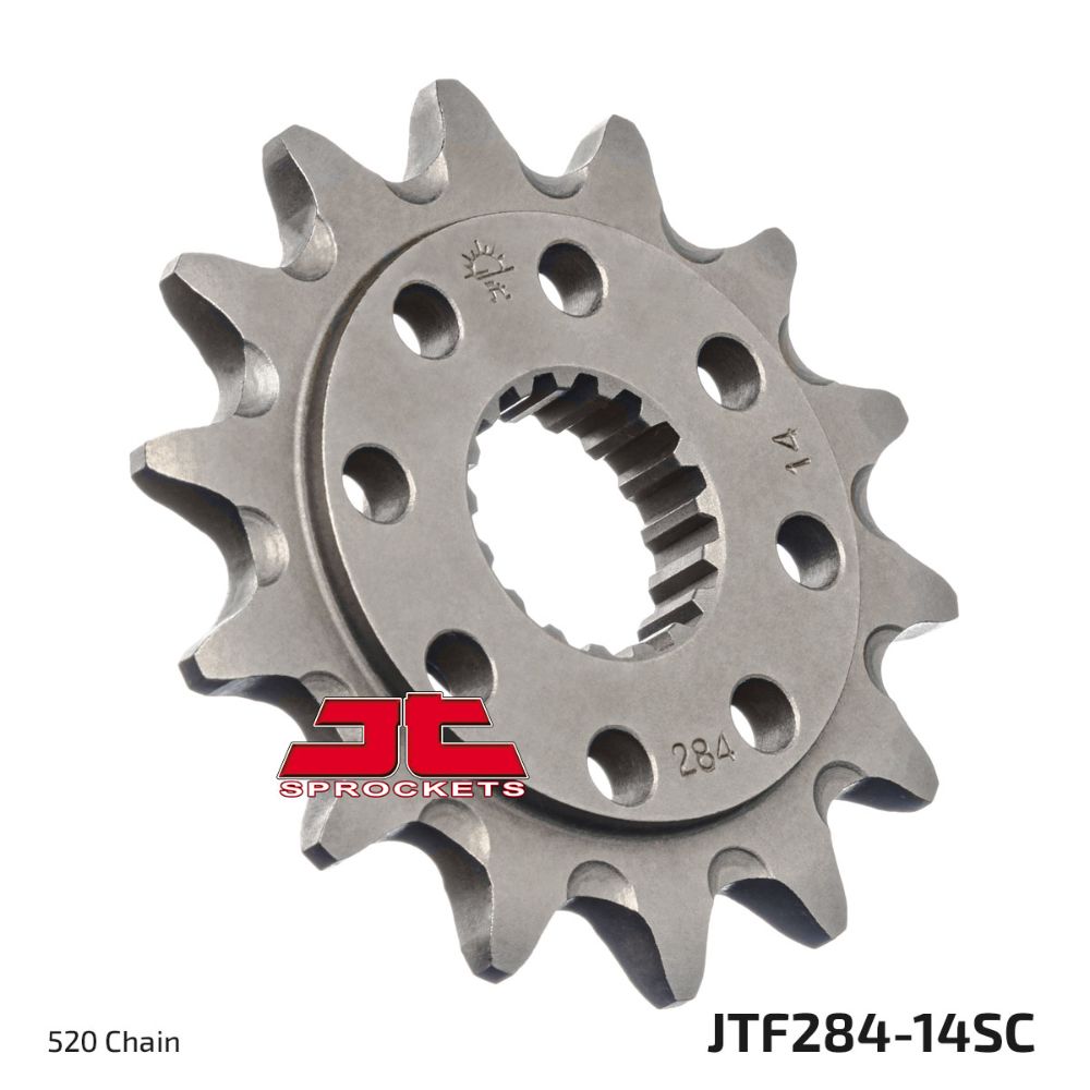 Front sprocket JT Honda CR 500 (88-04) 14 teeth anti-mud JTF284.14SC