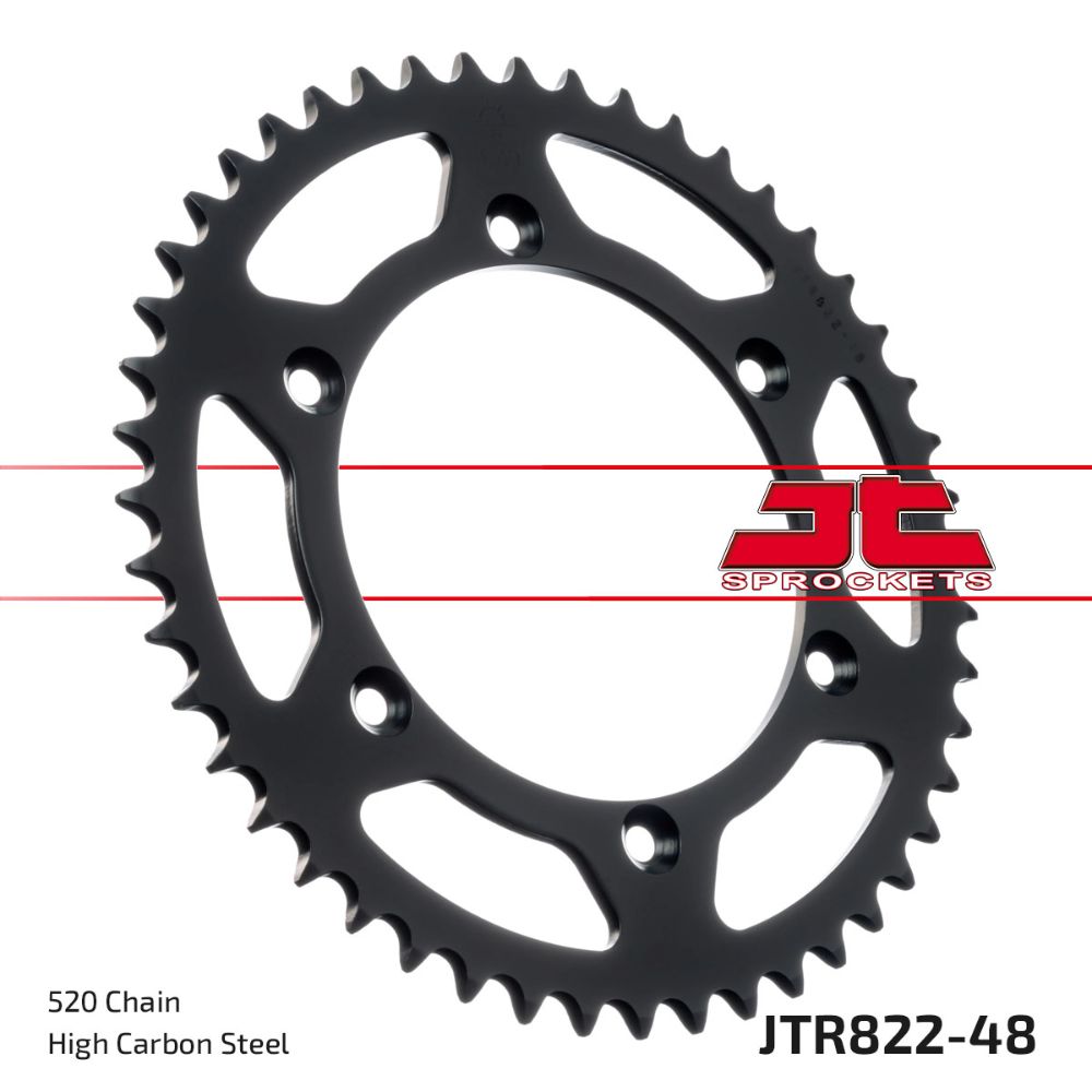 Rear sprocket JT steel Husqvarna 125 SMS (98-13) 48 teeth JTR822.48