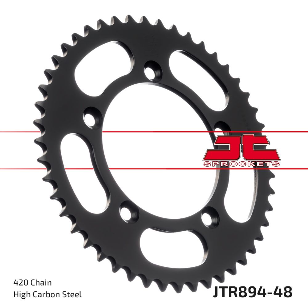 Rear sprocket JT steel Husqvarna 65 TC (17-24) 48 teeth pitch 420 JTR894.48