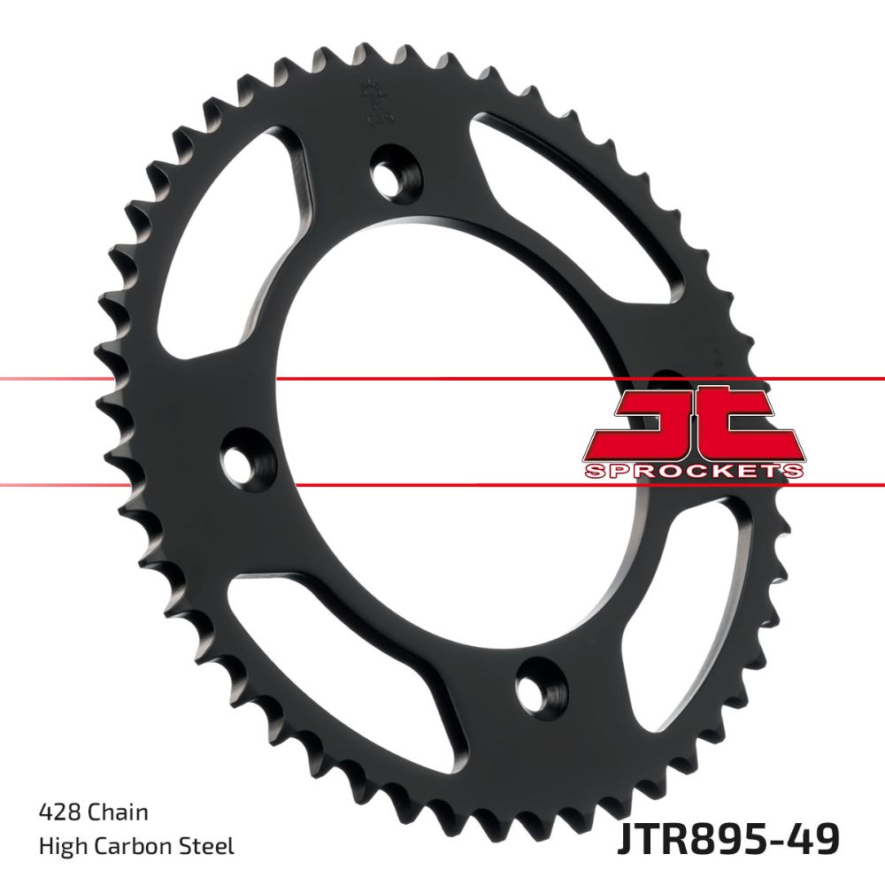 Rear sprocket JT steel Husqvarna 85 TC (14-25) 49 teeth pitch 428 JTR895.49