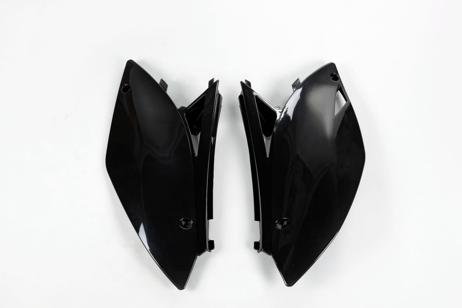 Side number plates Kawasaki KX 250 F (09-12) black KA04700-001