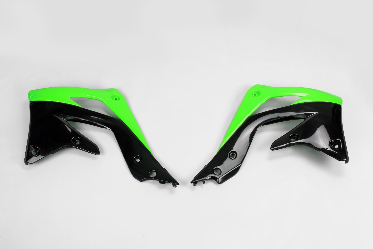 Radiator Shrouds Kawasaki KX 450 F (12-15) black and green* KA04719-999