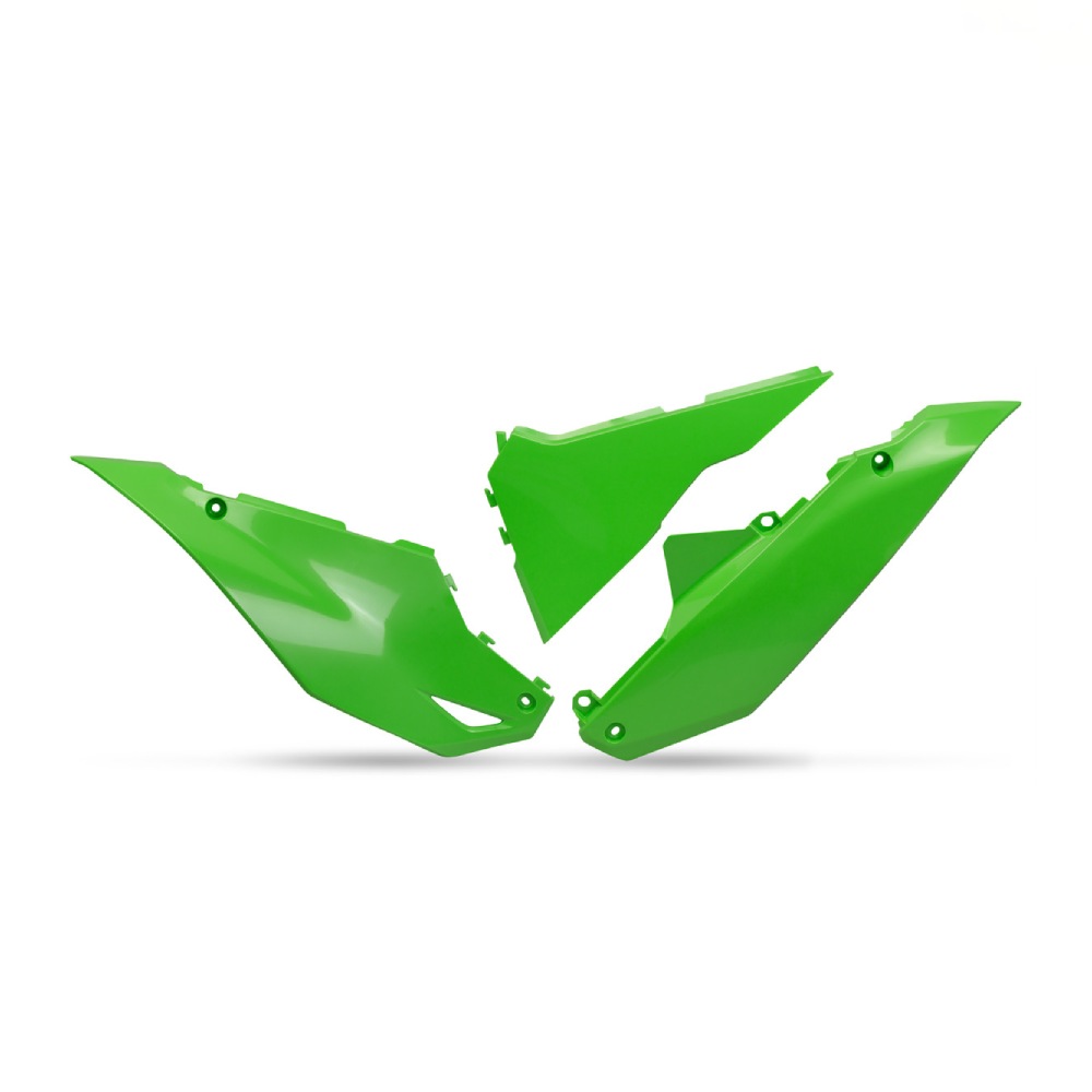Side number plates Kawasaki KX 450 F (24-26) green* KA04762-026