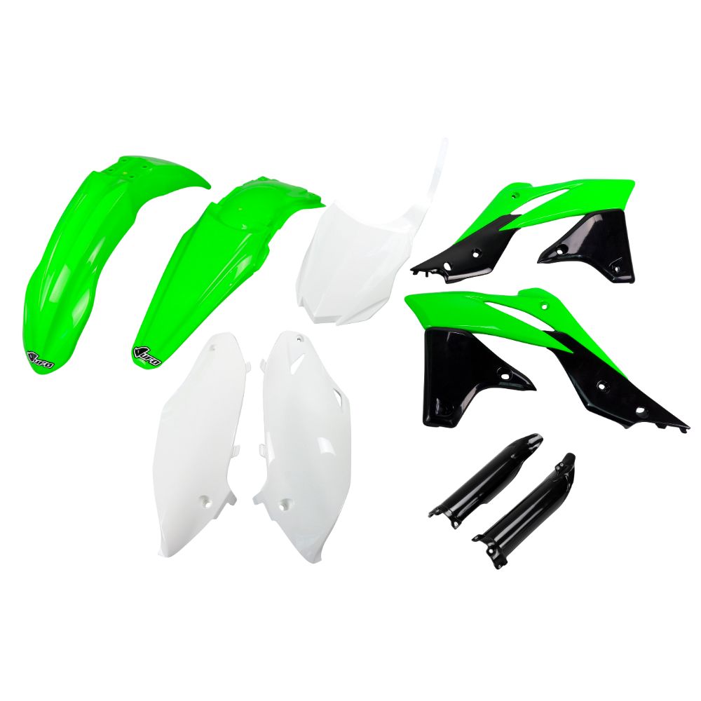 Plastics kit Kawasaki KX 250 F (16) - colour OEM KAKIT221F-999A