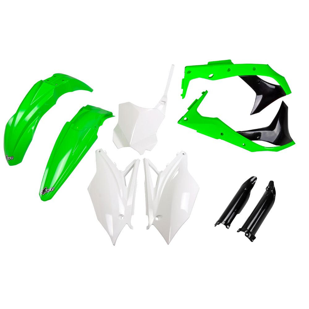 Plastics kit Kawasaki KX 250 F (17) - colour OEM KAKIT224F-999